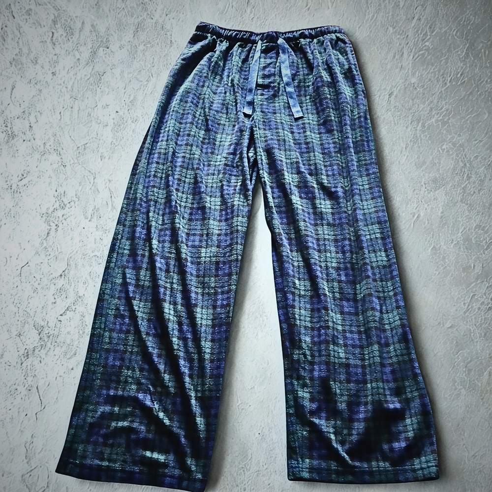 NWOT Izod Plaid Joggers Sweatpants Size Medium